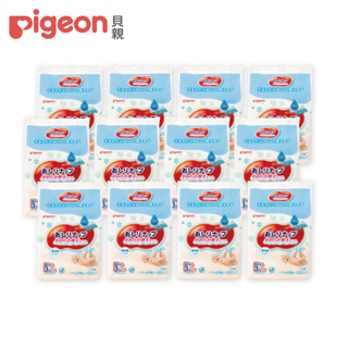 【Pigeon 貝親】加厚型純水濕巾80抽/3入(12串/箱)