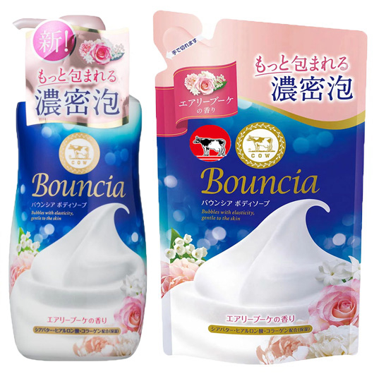 日本【牛乳石鹼】美肌保濕沐浴乳 愉悅花香 480ml/360ml 補充包♛吉吉商城♛