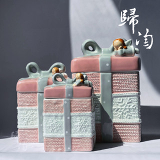 歸陶💛寵物骨灰罐3kg~30kg💛天使的禮物(方型) 貓 狗 犬 寵物骨灰罈 火化【快速出貨/蝦皮隔日到貨】