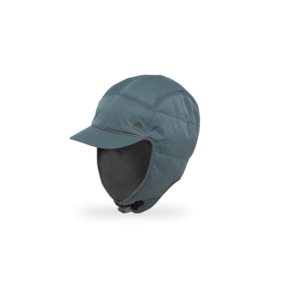 飛岳戶外-Sunday Afternoons抗UV防風保暖2用刷毛飛行帽 礦藍 黑SAS3A89760B