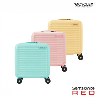 Samsonite RED新秀麗 15吋登機箱/行李箱/行動辦公室TOIIS BLOSSOM環保PC飛機輪(粉/綠/金)