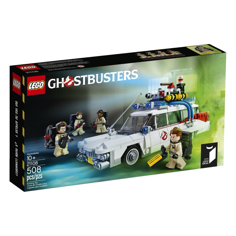 樂高LEGO Ghostbusters Ecto-1 21108 魔鬼剋星抓鬼車 全新未拆（絕版品）