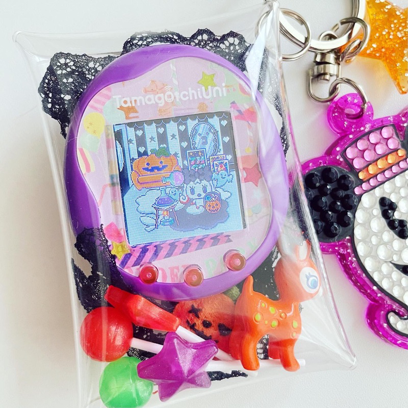 現貨 透明 痛包 Tamagotchi 元祖 黑白 天使機 惡魔機 海洋機 電子雞 塔麻可吉 轉蛋 扭蛋 保護套