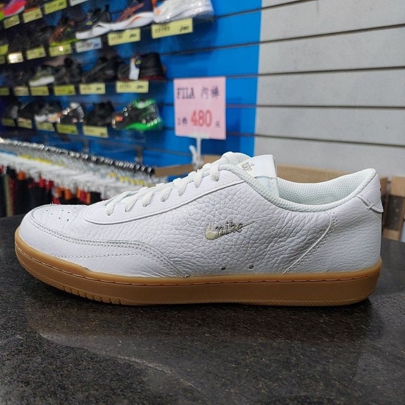 NIKE COURT VINTAGE PREM 男款 休閒鞋 CT1726-101 白色 皮革 板鞋