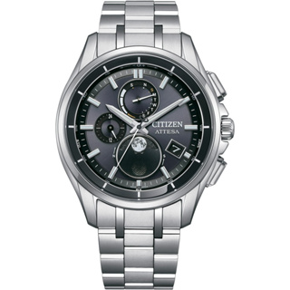 【CITIZEN 星辰】 月相 超級鈦 光動能電波萬年曆手錶 BY1001-66E 41.5mm 現代鐘錶