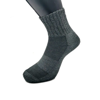 三合豐 ELF， 男性短襪/運動襪， 精梳棉寬鬆襪口止滑毛巾氣墊 款 - 普若Pro品牌好襪子專賣館