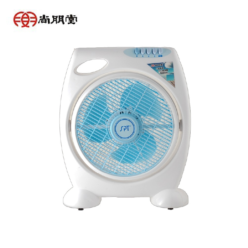 尚朋堂 10吋箱型電扇 電風扇 SF-1099 (白藍色) 台灣製