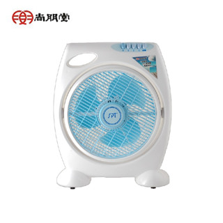 尚朋堂 10吋箱型電扇 電風扇 SF-1099 (白藍色) 臺灣製