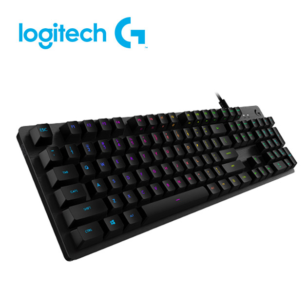 【喬格電腦】Logitech 羅技 G512 RGB 機械式遊戲鍵盤 ★(Clicky青軸)