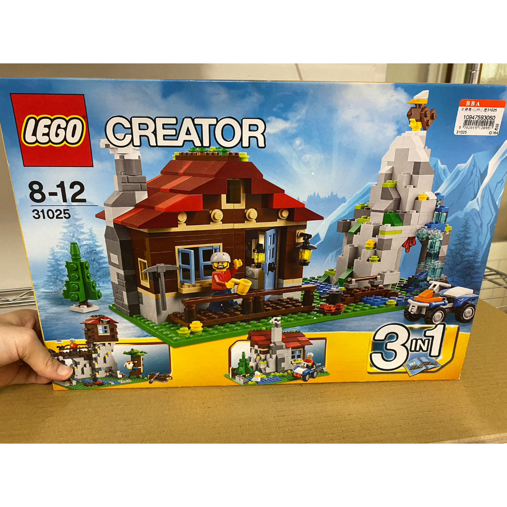 含盒現貨 LEGO 樂高 CREATOR系列 31025 山林小屋 Mountain Hut (絕版) 最後一組