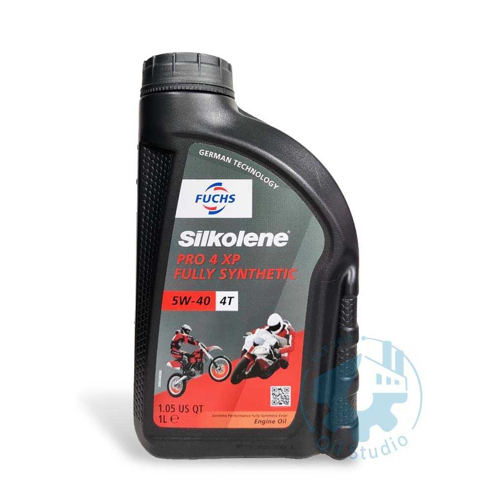 《油工坊》FUCHS 4T SILKOLENE PRO 4 XP 5W40 全合成酯類機油