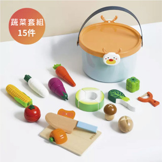 ★就要玩小舖【臺灣現貨】依旺切切樂 蔬菜水果海鮮肉品玩具 木製切切樂 家家酒 廚房玩具