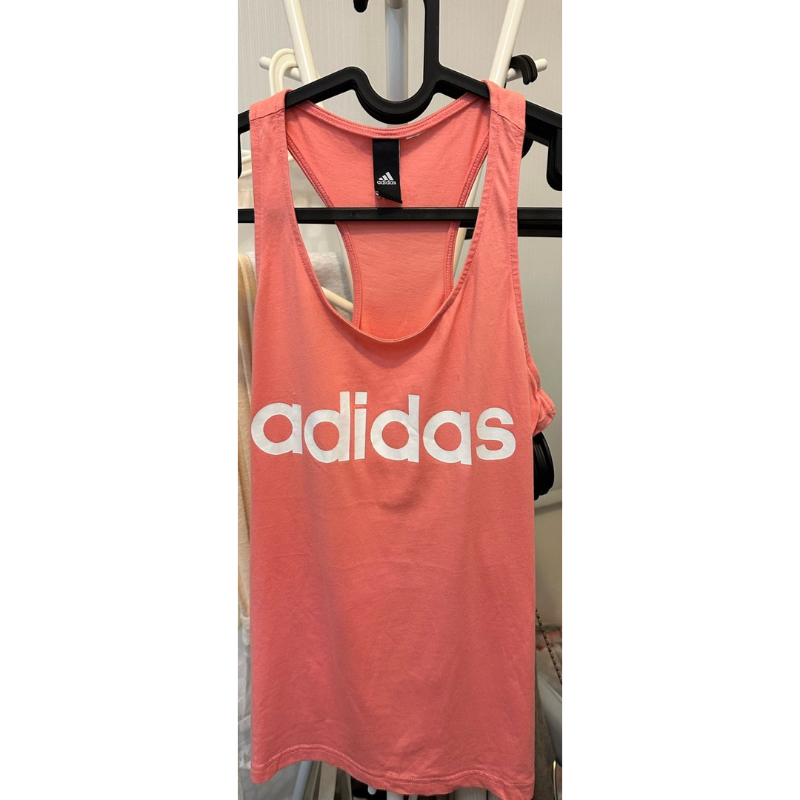 Adidas愛迪達粉色女款運動背心