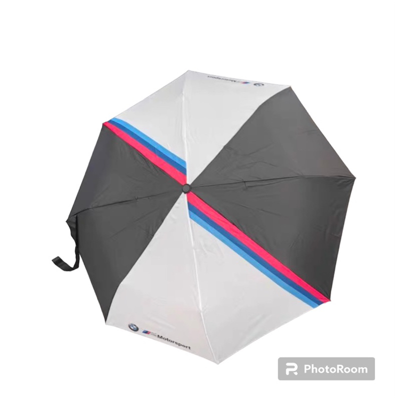 （BMW 交車禮）BMW Mpower 摺疊傘 洋傘 抗UV雨傘