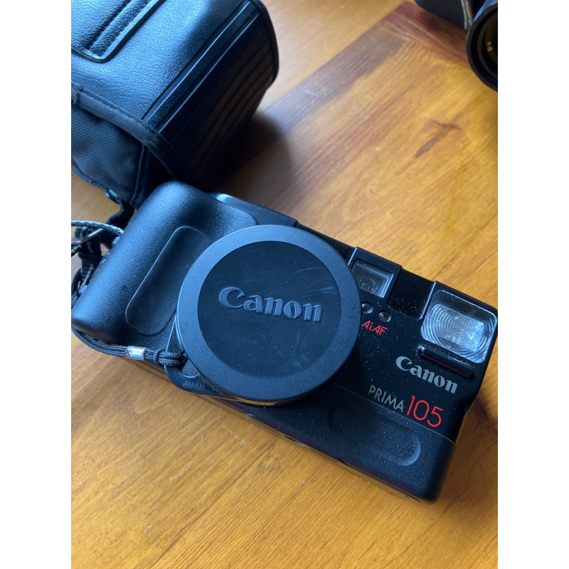 CANON PRIMA 105底片相機/二手相機/早期/古董/傻瓜相機/傻瓜相機擺件/老相機/懷舊佈置/擺攤/飾品/古物