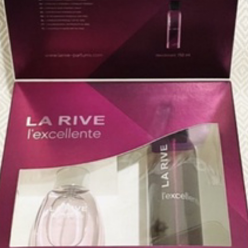 LA RIVE L'EXCELLENTE 卓越 女性淡香精禮盒🎁