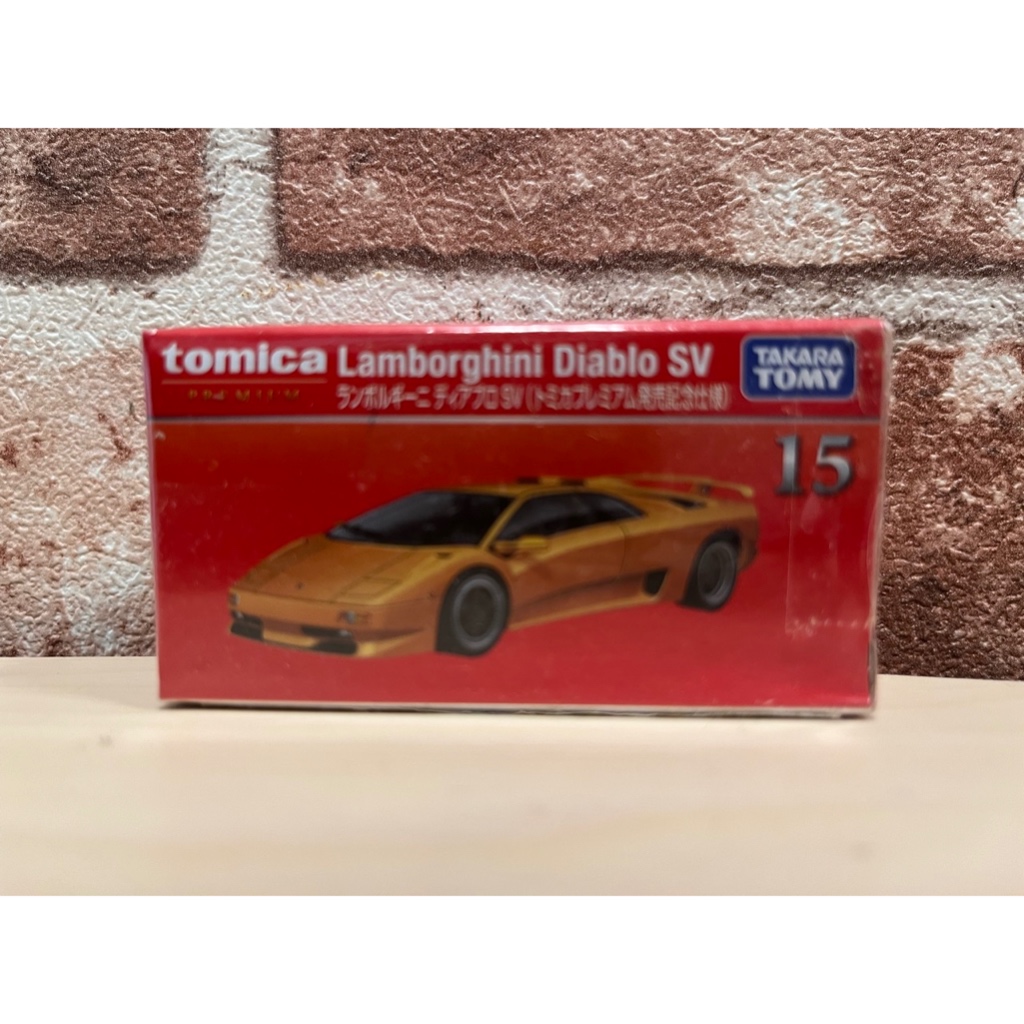 米妃兔㊣TOMICA PREMIUM 多美小汽車 Lamborghini Diablo SV 藍寶堅尼 TP15 初回