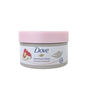 德國 Dove 多芬 冰淇淋身體去角質霜 (石榴乳木果) 225ml 去角質 身體磨砂膏 磨砂膏 身體去角質霜 身體去角