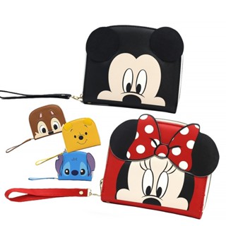 臺灣現貨｜正版迪士尼 Disney｜ 造型手拿包 手提包 零錢包 萬用包 小熊維尼 奇奇蒂蒂 史迪奇 米奇 米妮