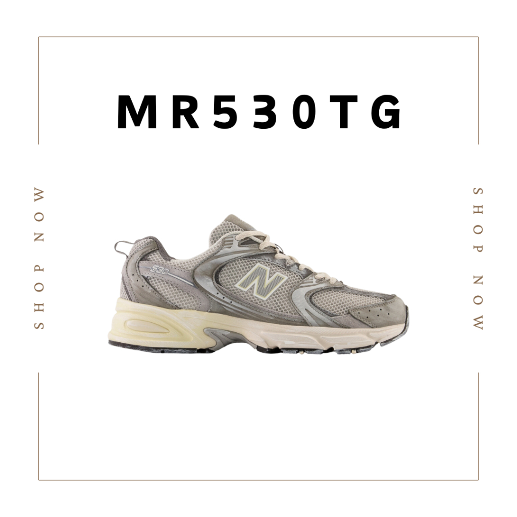 【EZDAY簡單】NEW BALANCE MR530TG 灰色 復古