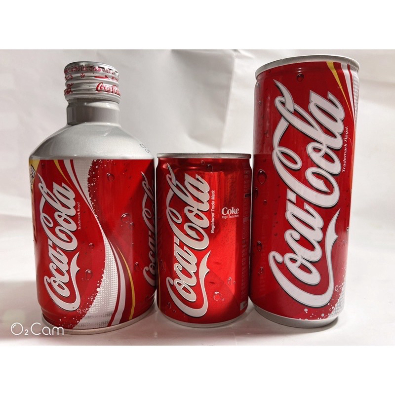 早期20年以上老物可樂瓶收藏2004-2007年～日本🇯🇵限定販售～迷你罐～分售～可口可樂～鋁罐飲料🥤還有～收藏多年～