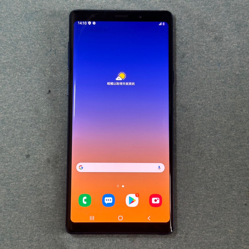 SAMSUNG Note 9 128G 藍 功能正常 二手 6.4吋 三星 note9 雙卡雙待 螢幕輕微烙印