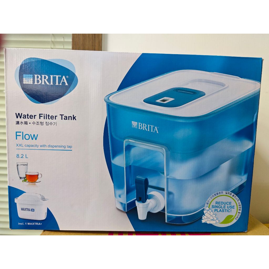 【德國BRITA】Flow 8.2L濾水箱( 內含1入濾芯 )