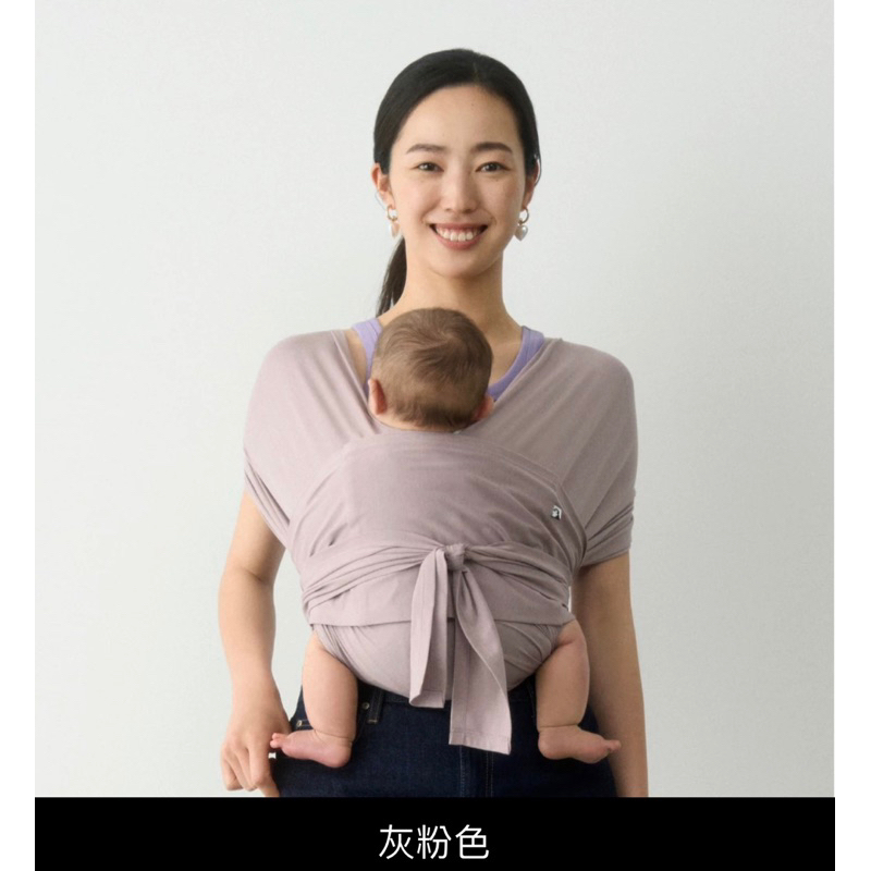 (二手)韓國Konny 可調節四季款嬰兒背帶「含頭部支撐墊」