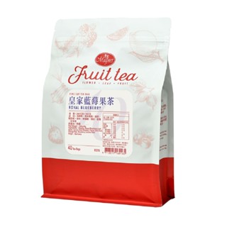 【肥麥莉】曼寧 皇家藍莓果茶 40入/袋 "無咖啡因" 袋裝