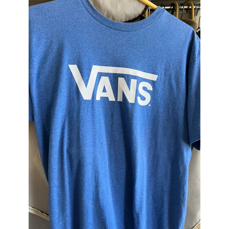 Vans天藍色短袖上衣 t恤 oversized版型