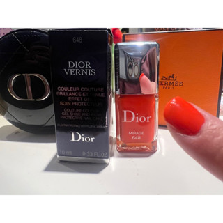 真品Dior 迪奧 指甲油限量色愛馬仕橘