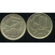 【全球郵幣】西班牙Spain 1998年 5 pesetas AU