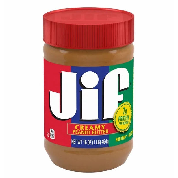 JIF 美國花生醬 (顆粒/柔滑) 顆粒花生醬 柔滑花生醬  454g