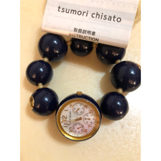 日本 Tsumori Chisato 津森千里 甜甜圈手錶 深藍色