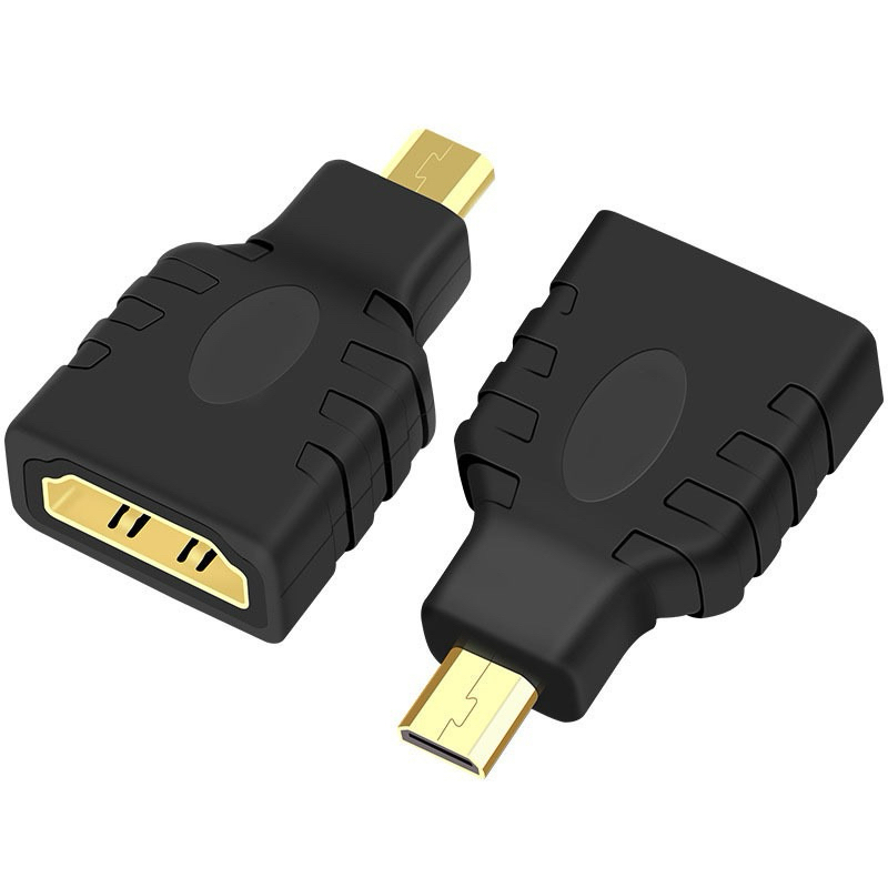 現貨秒發～ MICRO HDMI 轉HDMI 轉接頭 鍍金接頭 穩定度高～ 支援HDMI~