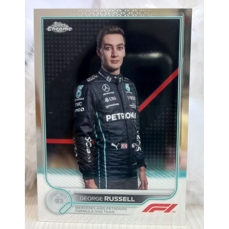 Mercedes AMG F1 RUSSELL flashcards 閃卡