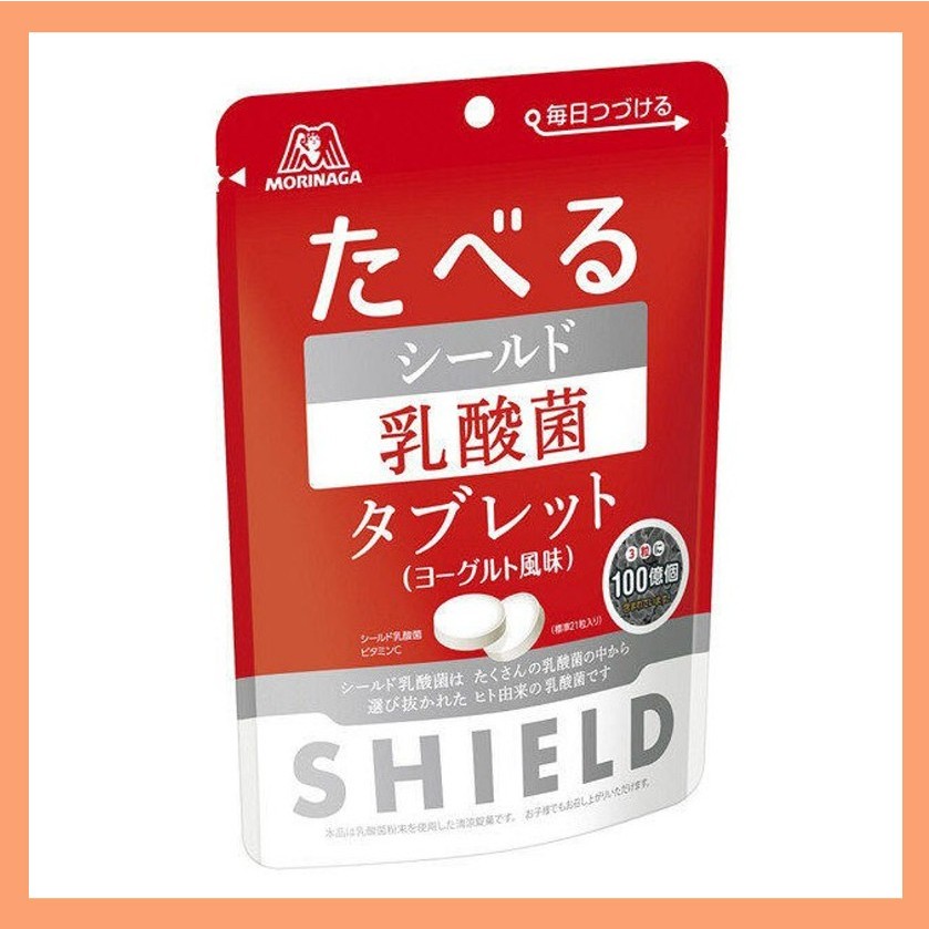 日本 森永 SHIELD 優格乳酸菌糖錠 森永養樂多 森永糖錠