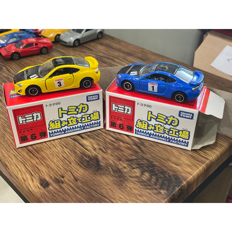 TOMICA  多美 組立工場 4星 第6彈 TOYOTA 86 豐田 跑車