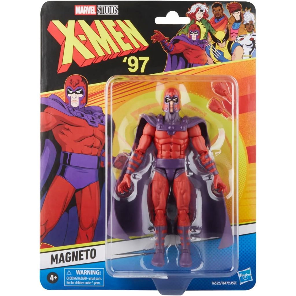 『致格殿』Marvel Legends 漫威 6吋 復古吊卡 X戰警 97 動畫版 萬磁王 全新現貨