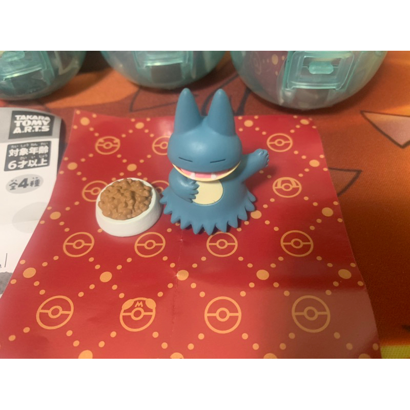 扭蛋BANDAI 精靈寶可夢 神奇寶貝 野餐公仔 皮卡丘 小卡比 咚咚鼠 莫魯貝可 全4款  單售小卡比獸