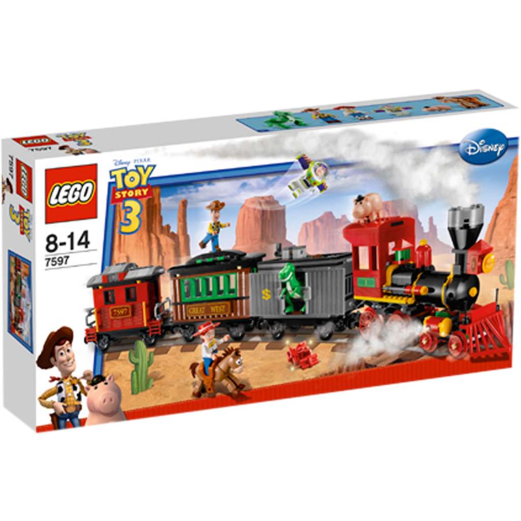 樂高 玩具總動員 LEGO 7597 Western Train Chase 無盒版 已絕版