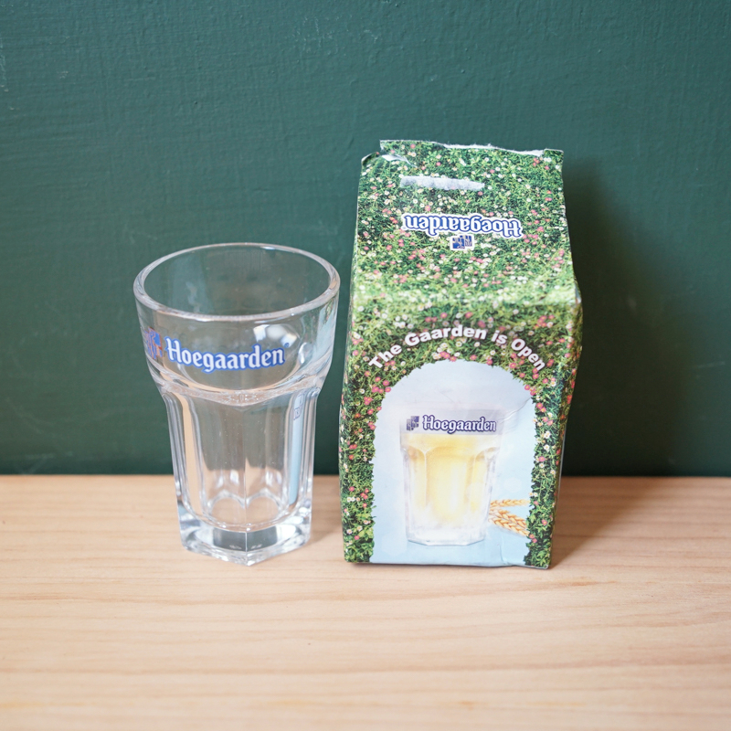 【北極二手雜貨】比利時 迷你 hoegaarden 啤酒杯 shot杯