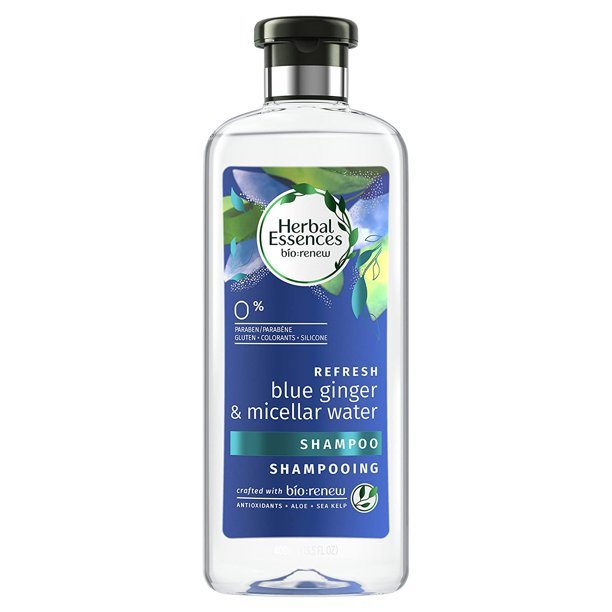 Herbal Essences  草本精華Blue Ginger &amp; micell 無矽靈洗髮精 藍薑 400ml