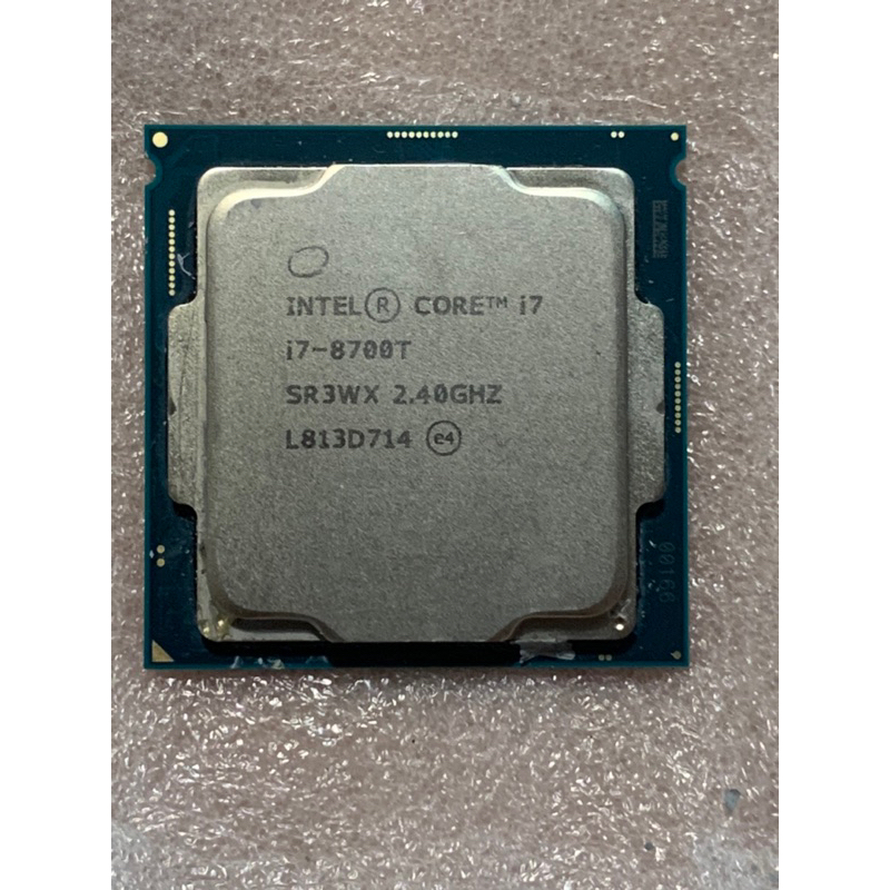 Intel Core i7-8700T 2.4G / 12M 6C12T 模擬12核 1151 CPU SR3WX