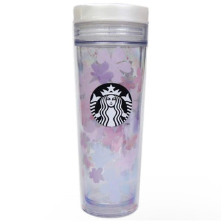 ♜ 日本 STARBUCKS 星巴克 花朵杯 咖啡杯 隨身杯 櫻花飄落曲線杯 杯子 保溫杯 保溫瓶 隨行瓶