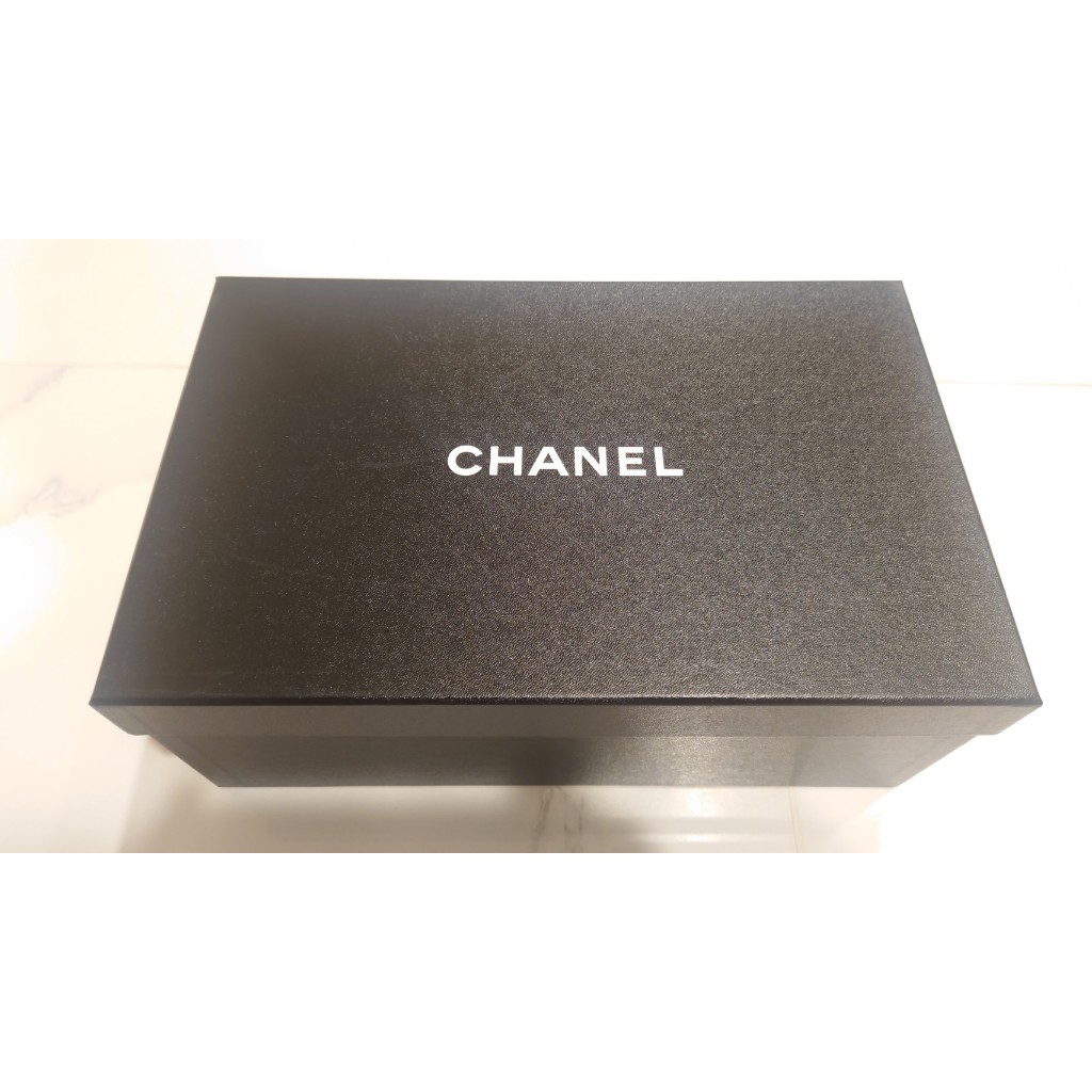 【保存良好品牌紙盒】 香奈兒 Chanel 黑色 紙盒