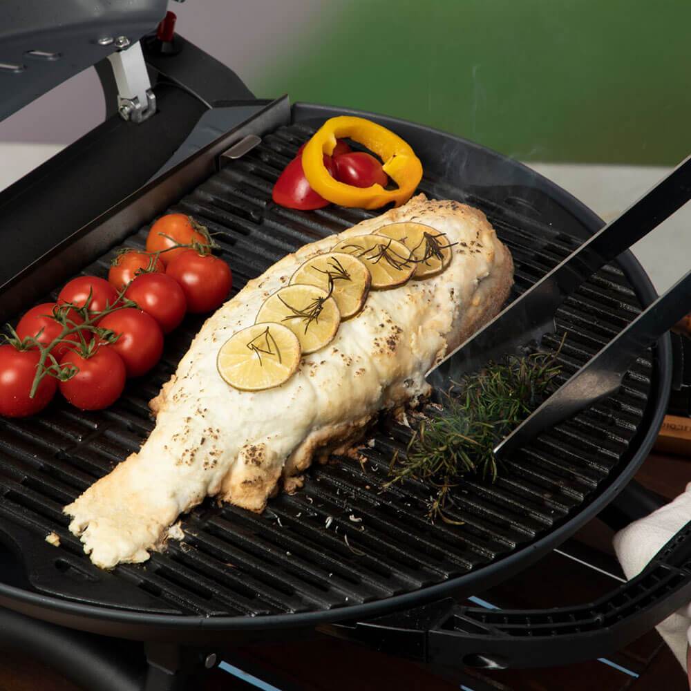 【富山食品】O-Grill 烤爐配件專區 鑄鐵烤盤(大) 高溫使用不會釋放有害物質