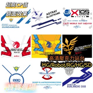 臺中寶寶 現貨最低價 超高CP值 展示地臺 鋼彈站臺 高畫質壓克力 底座 座臺 Hirm MG RG HG SD 模型