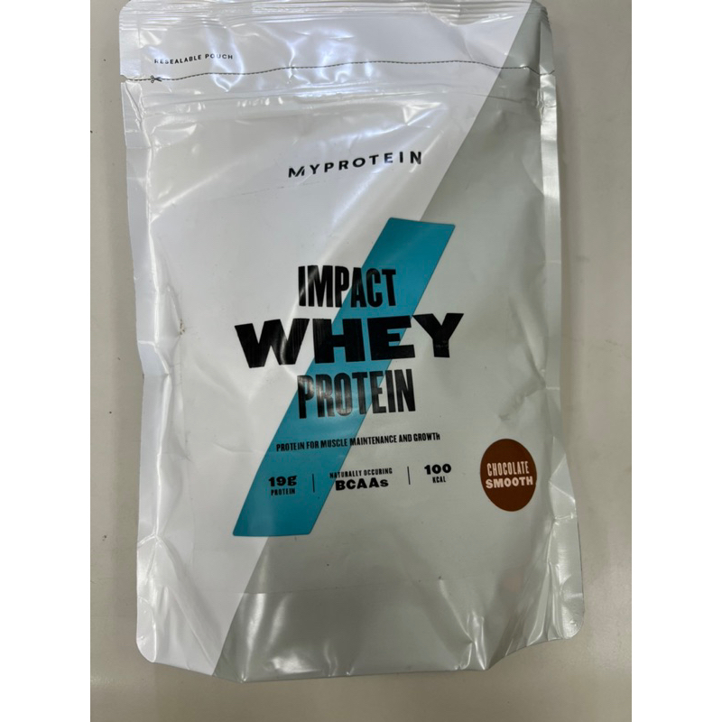 現貨 Myprotein IMPACT 乳清蛋白粉 柔滑巧克力250克