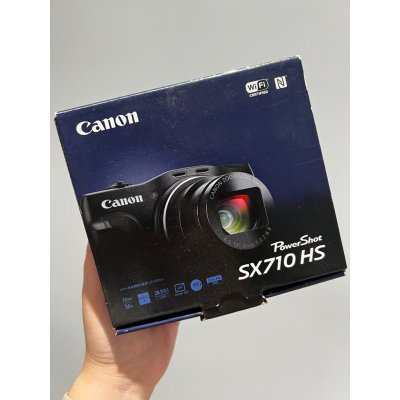 二手近全新 Canon/佳能 PowerShot SX710 HS 便攜式 數碼相機 高清長焦佳能 快速出貨 附皮套 黑